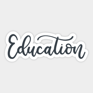 Education Sticker